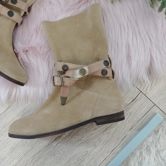 Free People Bono Hayden Buckle Strap Boot - Picture 3 of 7